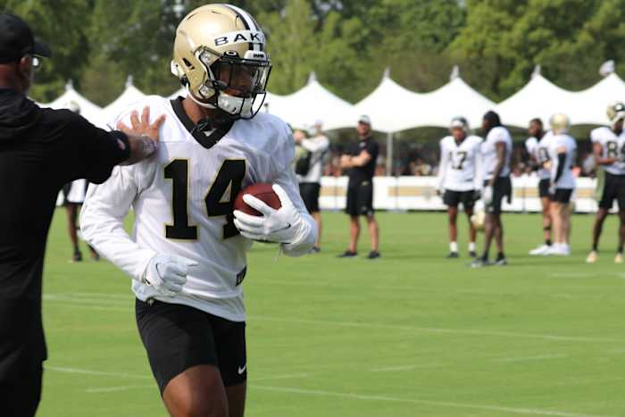 Saints WR Kawaan Baker